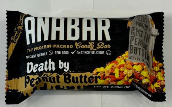 Anabar Protein Bar, 20 Grams of Protein, Death by Peanut Butter